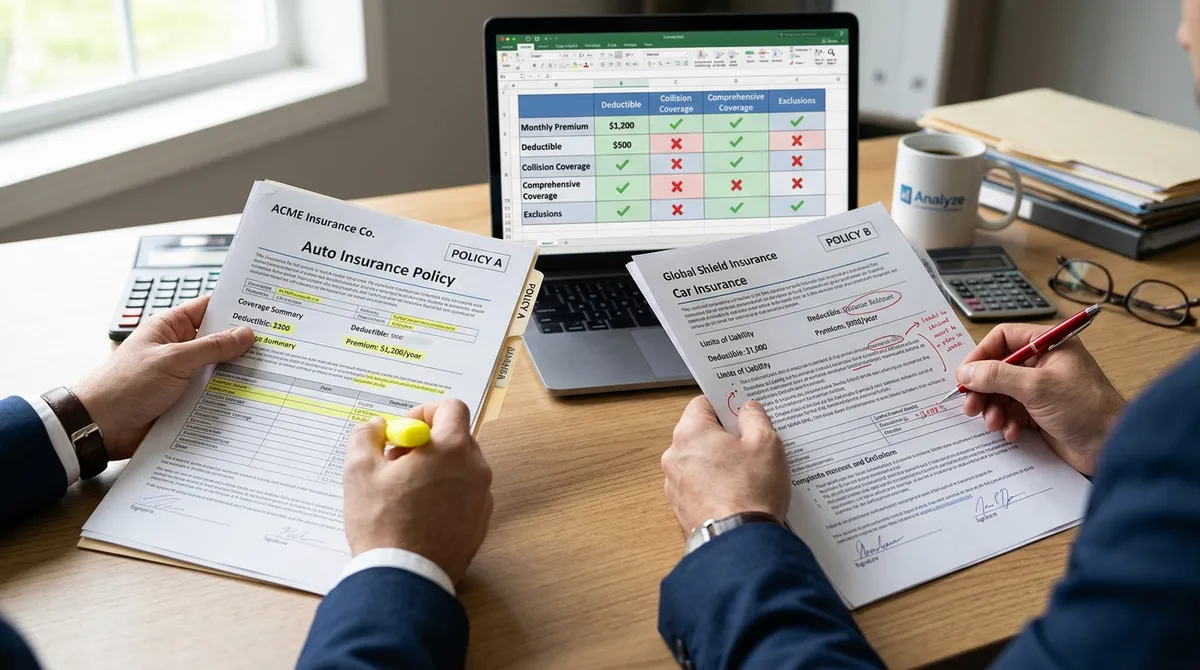 Анализ страховых предложений